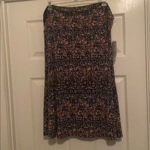 Lula Roe Azure Skirt 2xl